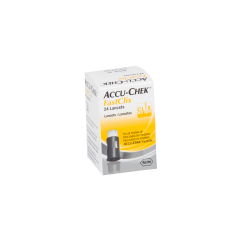 Accu-Chek Fastclix Lancetas com 24